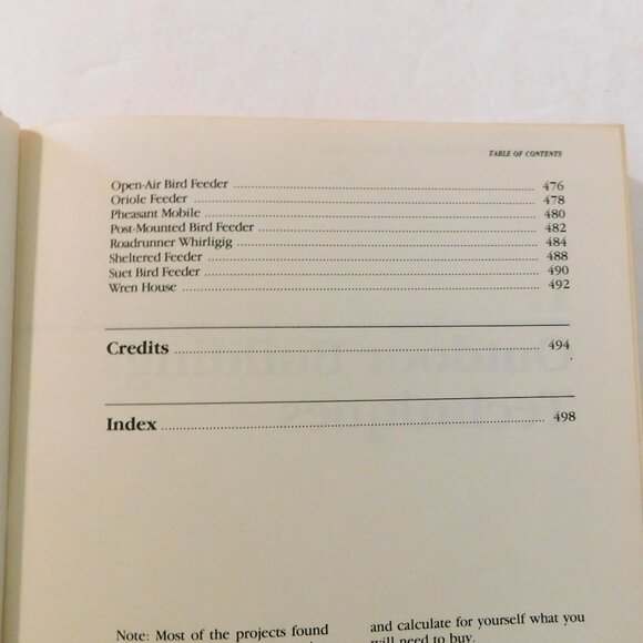 The Backyard Builders Book of Outdoor Building Projects Vintage 1987 Hardcover - Picture 8 of 12